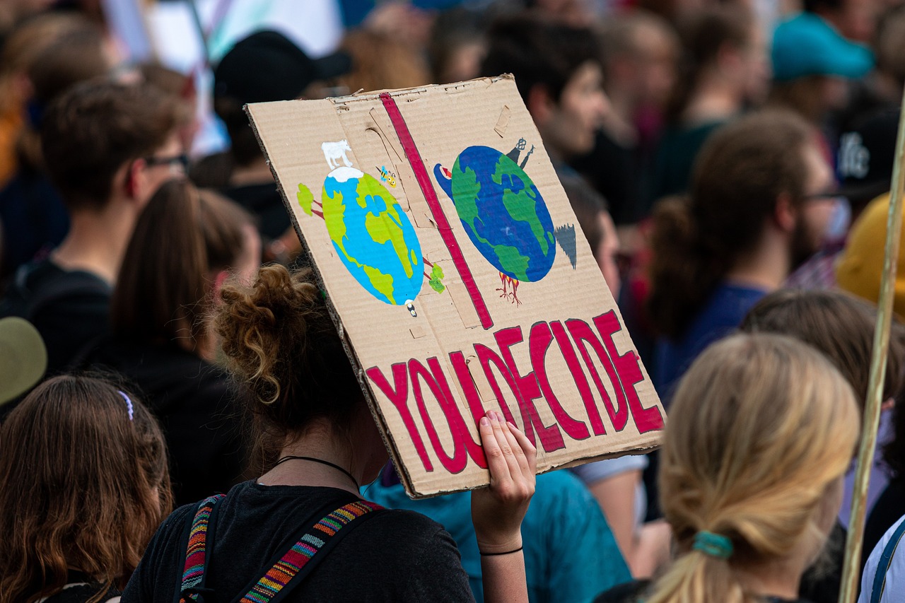 climate change demostration